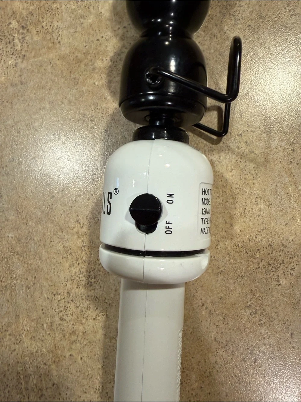 Hot Tools Professional Nano Ceramic Bubble Wand Curling Iron HTBW70 - Tested
